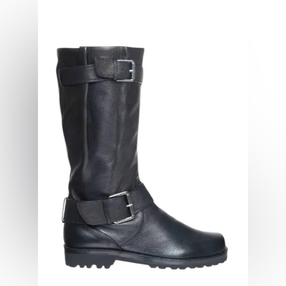 Gentle Souls Buckled Up Flat Knee High Leather Boots size 8 - Picture 2 of 8